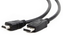 3m DisplayPort M - HDMI M čierny kábel