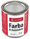 Žiaruvzdorná farba na krby, liatina, oceľ, 200 ml