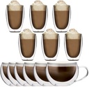 TERMÁLNE OKULIARE KÁVA LATTE CAPPUCCINO SET 12