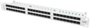 PATCH PANEL 48 PORT 1U CAT.6 UTP GREY LANBERG