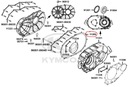 TESNENIE KYMCO MXU MAXXER 400 450 465