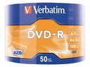 VERBATIM DVD-R 4,7 GB x16 SPIN BACK 50 KS