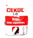 CEKOL C-45 BIELY SADROVÝ NÁPLŇ - 2KG