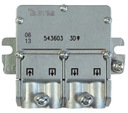 1/3 Televes Splitter Splitter 3x SAT výstupy Unicable DVB-T2