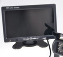 MONITOR LCD 7'' pre 2x cúvaciu kameru 12/24V