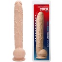 Dildo na prísavke Veľký, hrubý penis, 43 cm.