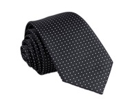 POTS JACQUARD Tie Dots Black rc13