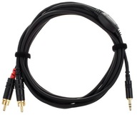 CORDIAL 2x RCA - mini jack 3,5mm NEUTRIK HI-END 3m