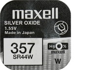 10x BATÉRIA MAXELL SR 44 W SR 1154 W 357 303 G13