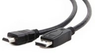 3m Display DP DisplayPort - HDMI vysokorýchlostný kábel