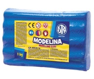 Astra modelovacia hmota 1 kg Modrá