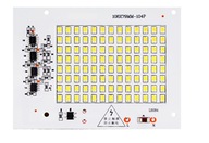 LED COB MODUL 50W SMD2835 studená biela 230V