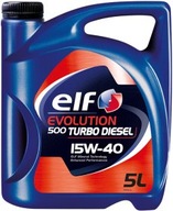 ELF EVOLUTION 500 TURBO DIESEL 15W40 5L A3 / B3