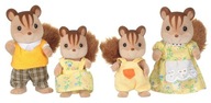 SYLVANIAN FAMILY THE SWIRREL FAMILY 3136 4172