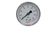 Manometer 16 bar GOSHE fi 63 mm zadný tlakomer