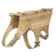 Dingo Gear K9 TAKTICKÝ POPRUH COYOTE BROWN XL