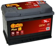 CENTRA PLUS BATÉRIA 74AH, 680A, CB741