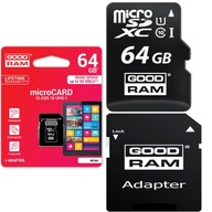 64 GB fotopríslušenstvo GOODRAM MICRO SDHC MEMORY CARD