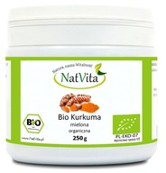 NatVita Kurkuma BIO mletý koreň 250g bio