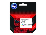 HP Ink 651 Trojfarebný originálny C2P11AE