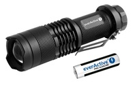 LED baterka 200lm everActive FL-180 VÝKONNÁ 3W AA