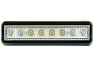 Svietidlo 8 LED výkon 20x5 cm pre Lodnú jachtu COLD WHITE