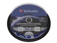 M-DISC BD-R VERBATIM 25GB X4 ATRAMENTOVÁ TLAČ