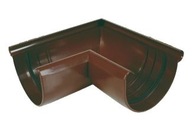 PVC odkvapy Izabella Gutter 90 EXTERNAL BUR. hnedá