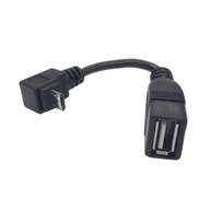 Káblový adaptér ANGLED HOST Micro USB 2.0 OTG DNO