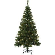 Umelý vianočný stromček s LED svetlami Ottawa 210cm