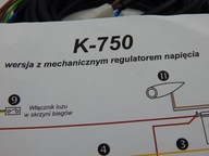 INŠTALÁCIA K-750 POLSKÝ VÝROBOK + SCHÉMA