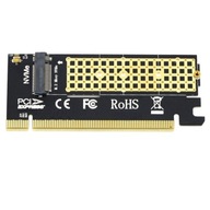 Adaptér M.2 NVMe NGFF M Key SSD na PCI-e x16