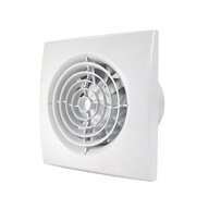 Tichý kúpeľňový ventilátor 25dB 97 m3/h ventil