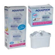 4x FILTER AQUAPHOR MAXFOR B100-25 pre BRITA DAFI