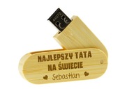 PENDRIVE PRE OTCA S VYRYTÝM MENO 16GB NÁVRHY