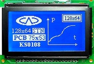 ART Nové podsvietenie LCD 128x64-H SMALL LED biela / modrá