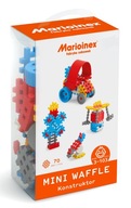 Marioinex Mini vafle Bloky vafle Constructor Boy 70 prvkov