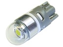 T10 W5W LED CREE červená dorazová poloha 12V 24V 5W