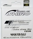 MISTRALL SHIRO oplet 135m Čierny 0,10mm 5,8kg