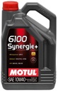 Motul 6100 SYNERGIE+ 10w40 5L polosyntetický olej