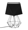 Nočná lampa LOFT S, tienidlo Diamond basket, drôtený kôš