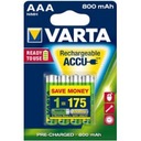 Batéria 4 x VARTA AAA R3 800 mAh