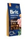 BRIT PREMIUM BY NATURE ADULT MEDIUM M 3KG