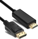 Display Port Kábel DisplayPort na HDMI – 1,8 m DP