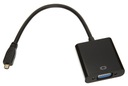 ADAPTÉR micro HDMI na VGA DSUB + AUDIO konvertor