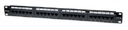 PATCH PANEL UTP CAT5E 24-PORT