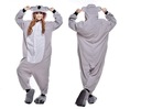 KOALA ONESIE PYŽAMOVÁ TEPÍNKA MEDVEĎOVKÝ KIGURUMI S JEDNORÁZOVÝ