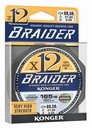 Konger Braid Braider x12 Multicolor 0,18/150m