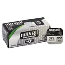 10x strieborná BATÉRIA MAXELL 379 / SR 521 SW