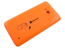 Kryt batérie pre Microsoft Lumia 640 ORANGE ORYGI